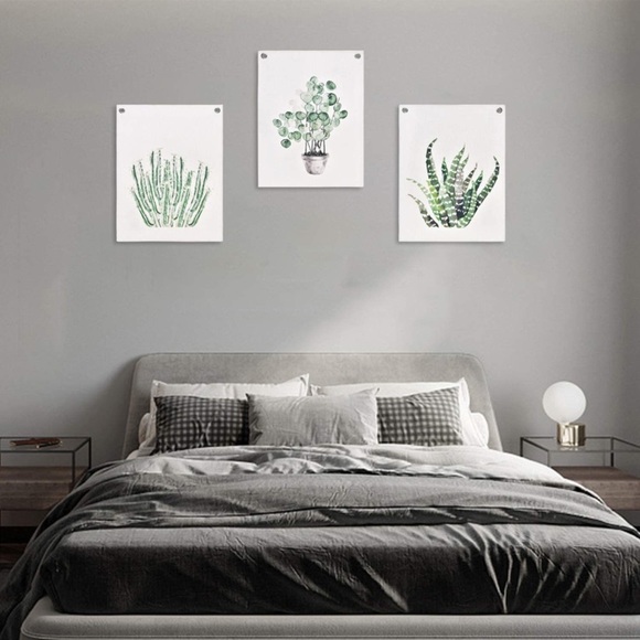 Succulent Plant Botanical Modern Wall/Room Art - Picture 3 of 7